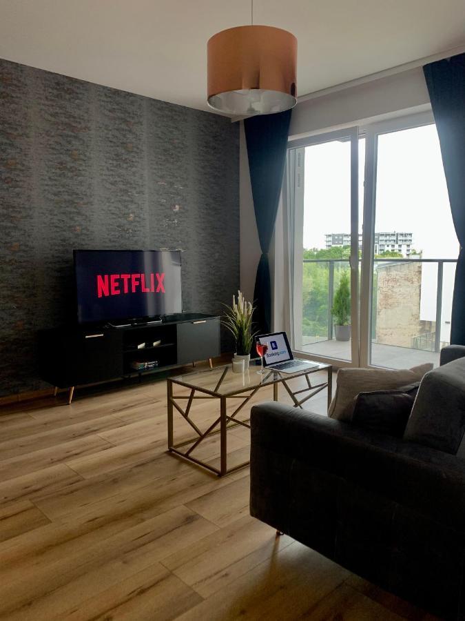 Apartament Drewnowska Przy Manufakturze Łódź Eksteriør billede